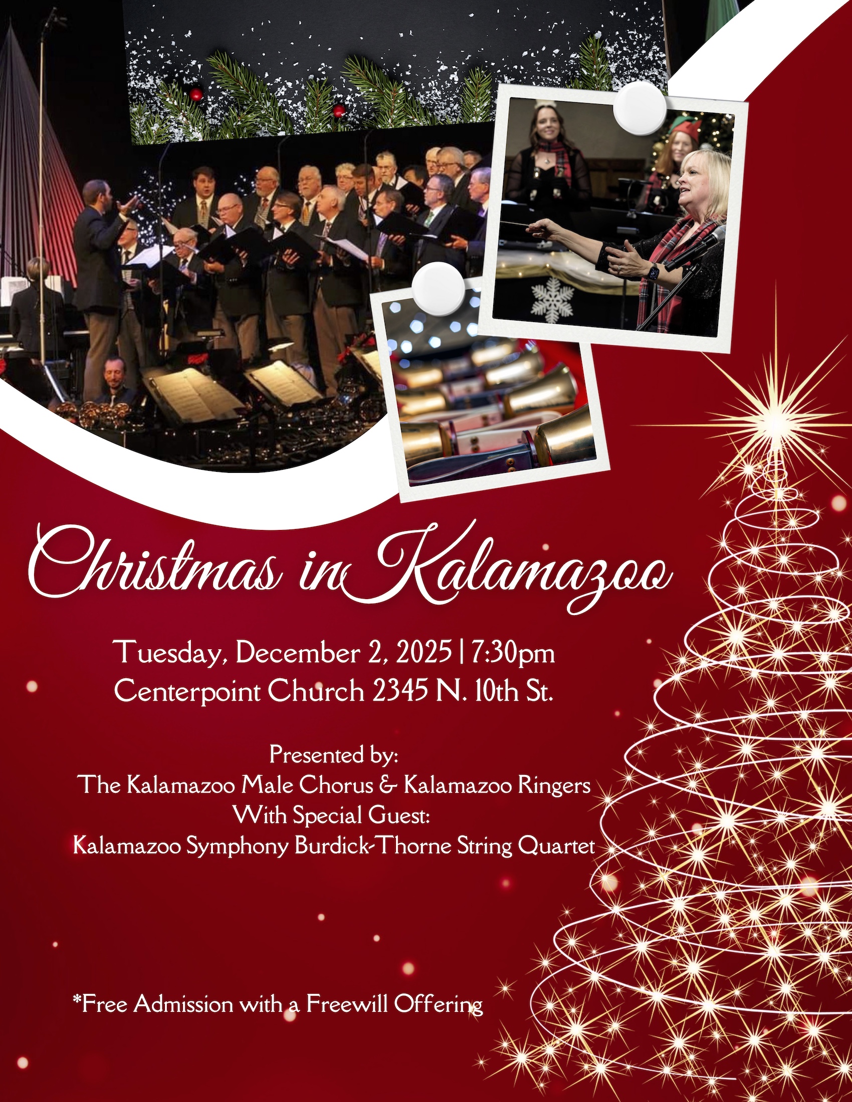 Christmas in Kalamazoo 2025 poster