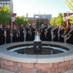 09/2019 KR at the train station fountain
